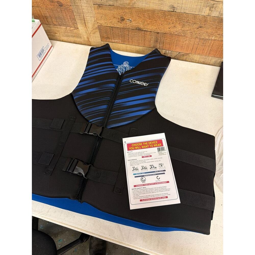 Connelly Big Promo Neo CGA Life Jacket - Blue 5XLT